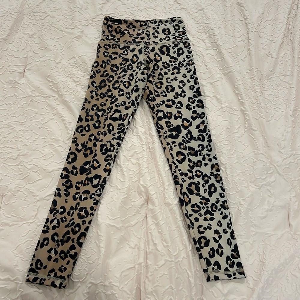 Strut This Leggings Leopard One Size